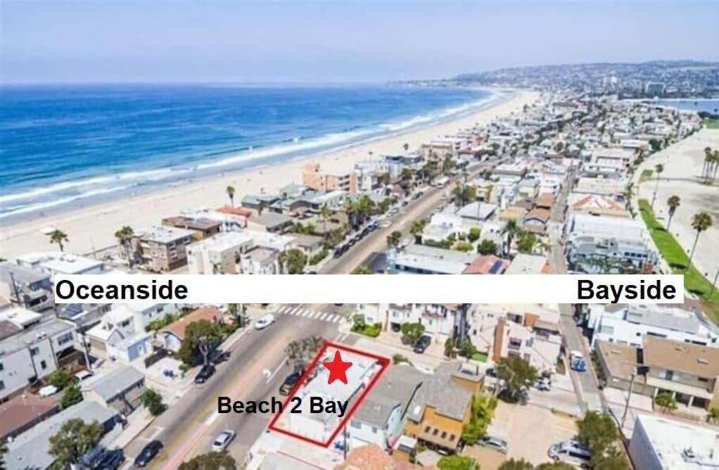 Beach-2-Bay 1Br - In The Heart Of Mission Beach サンディエゴ エクステリア 写真